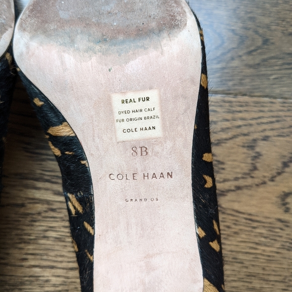 Cole Haan Women's Fur Heels - Picture 10 of 12